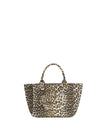leopard tote bag