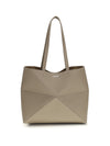 medium puzzle fold tote bag