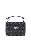 medium shoulder bag | rockstud spike | n