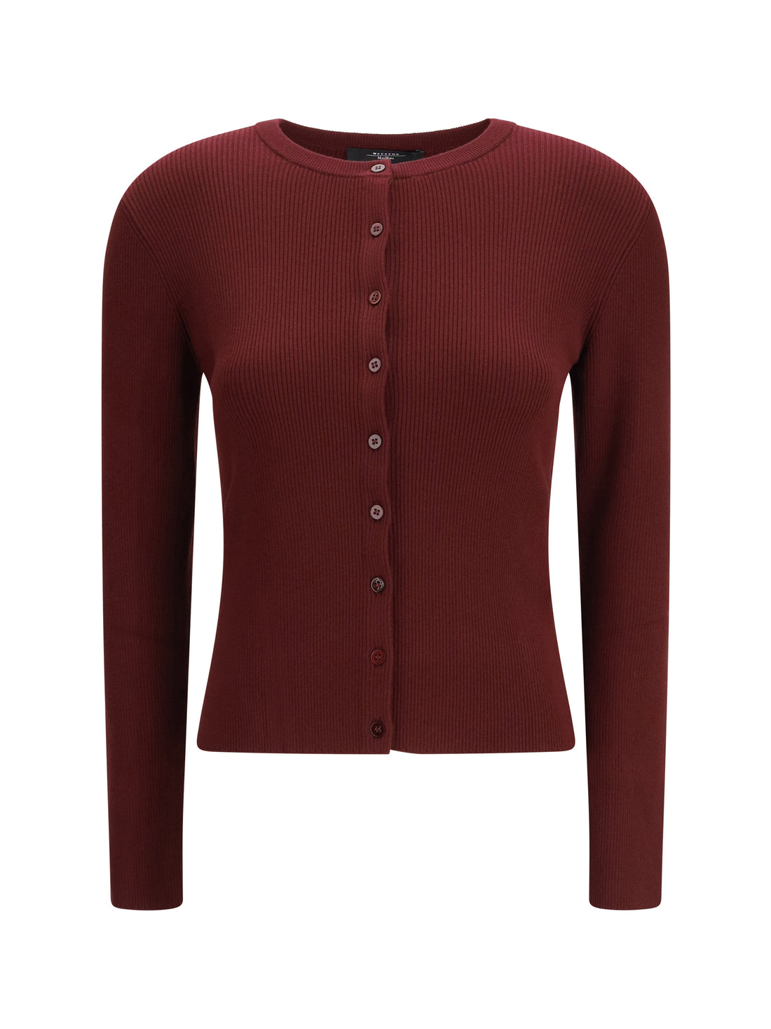 MAX MARA WEEKEND L ribbed viscose cardigan