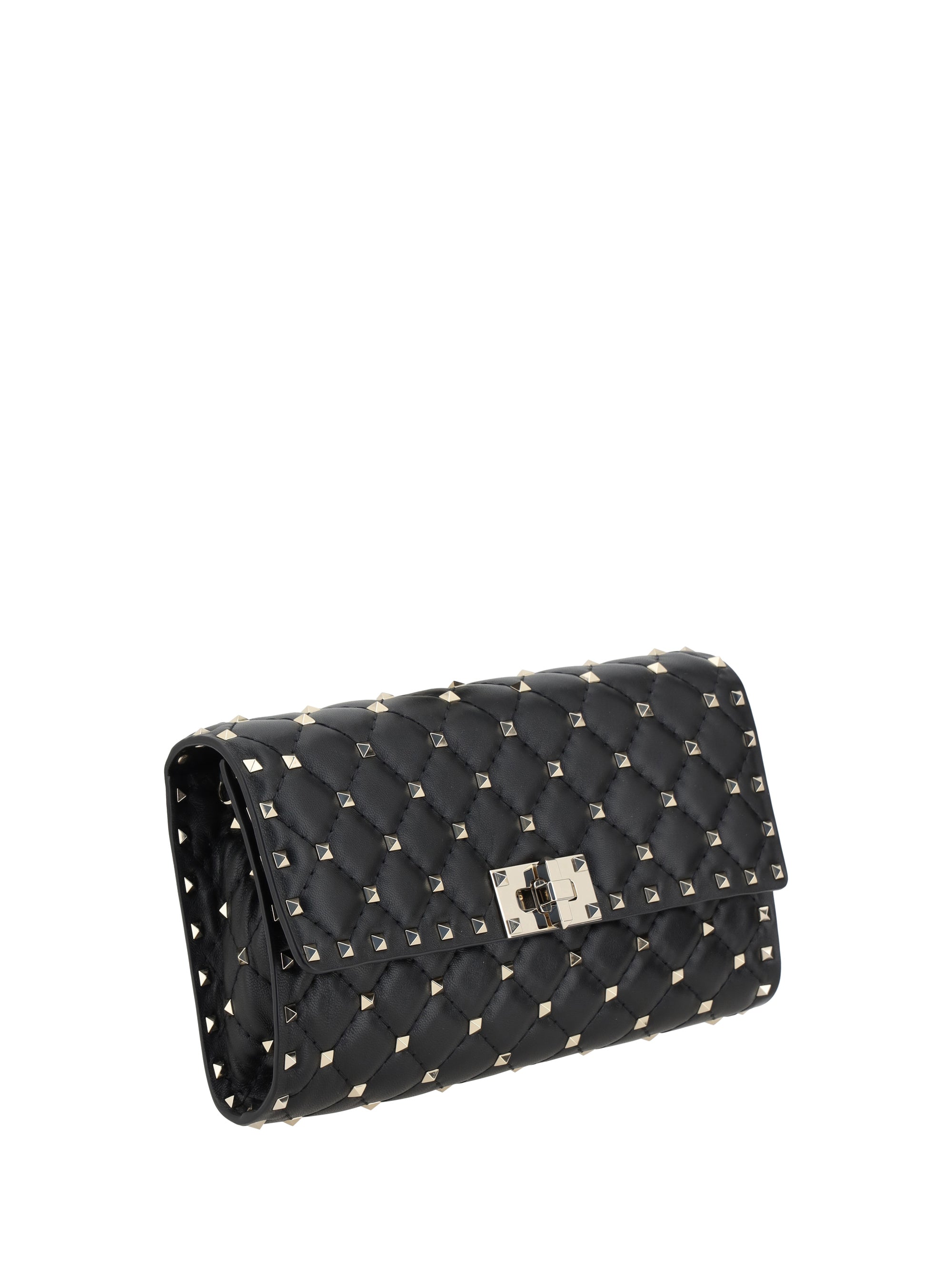 shoulder bag | rockstud spike | nappa/pl