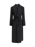 MM6 40 wool trenchcoat