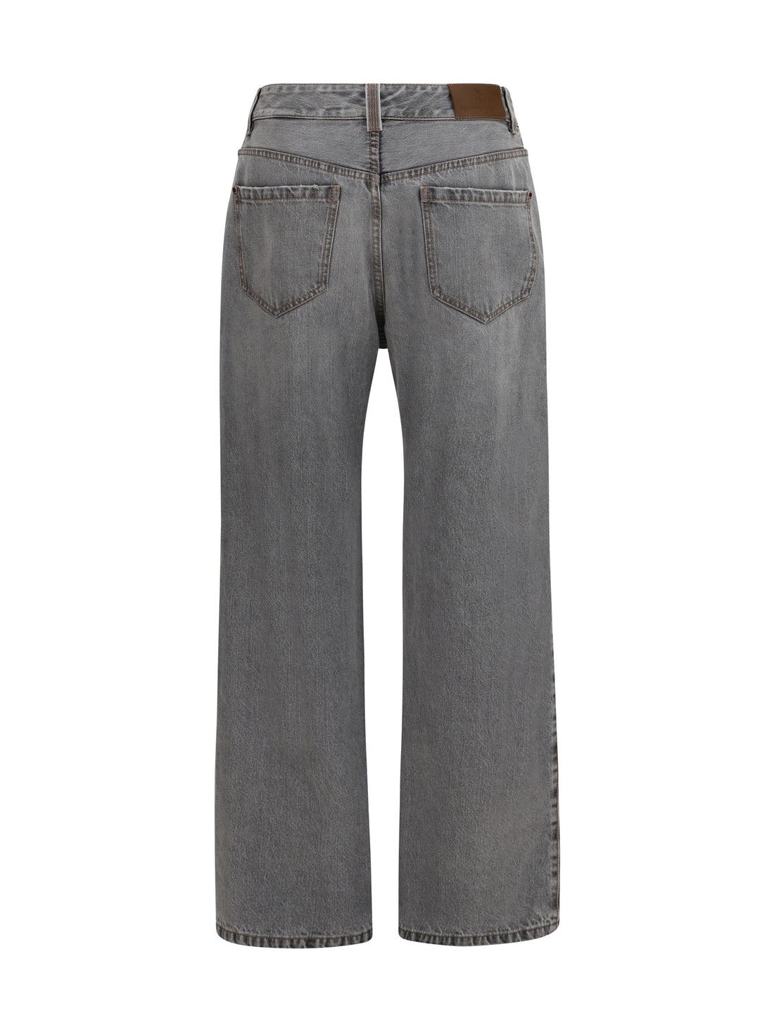 BRUNELLO CUCINELLI 36 wide-leg cotton denim jeans