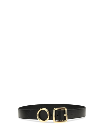 JACQUEMUS 75 leather regalo belt 