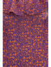 patterned jersey dress
