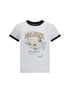 GANNI M kitten print t-shirt 