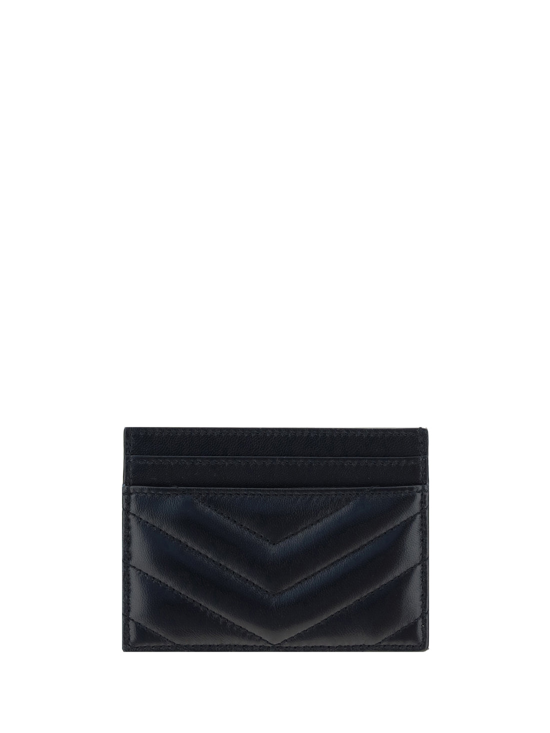 SAINT LAURENT OS lambskin card holder