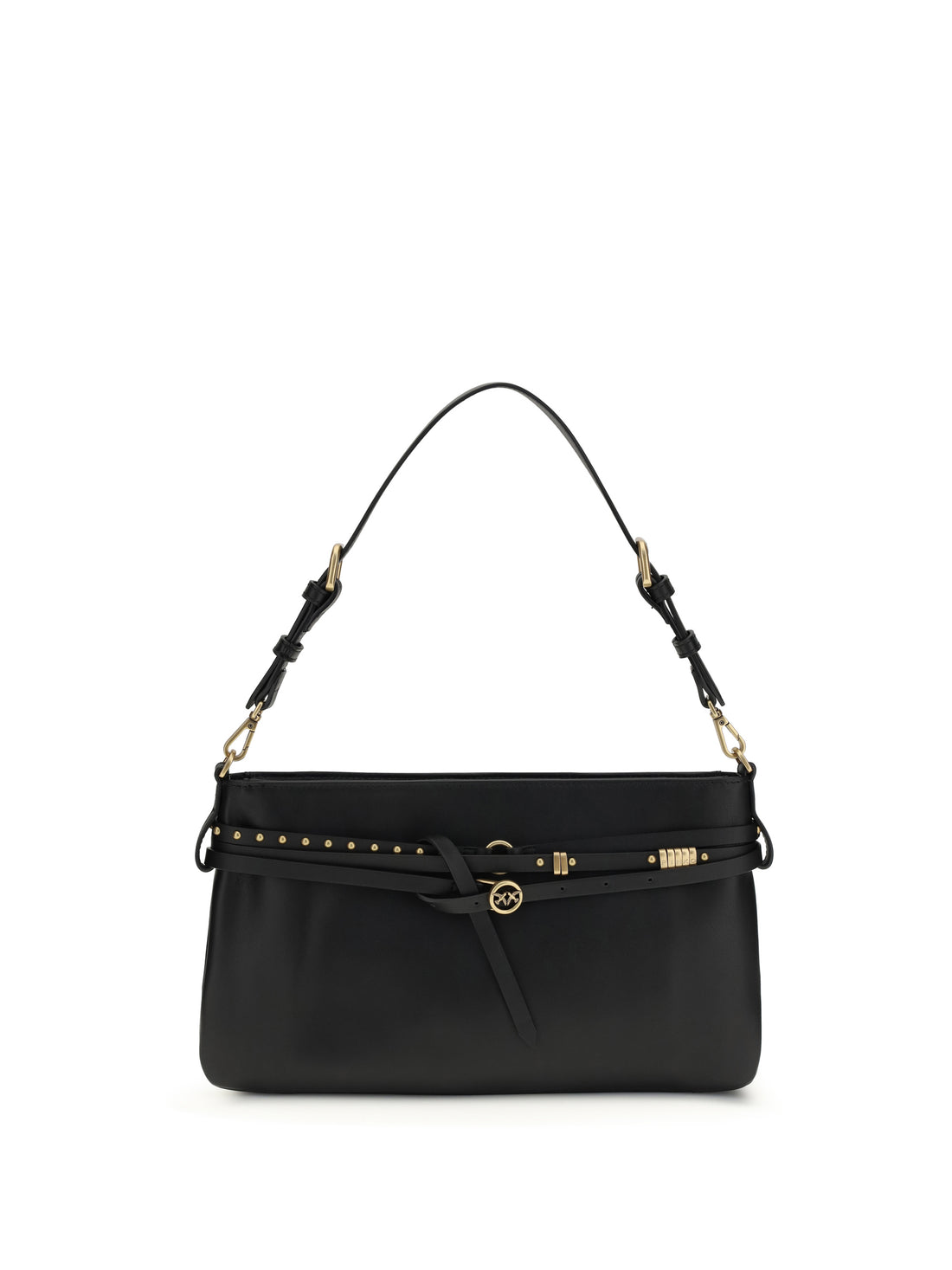 PINKO OS leather shoulder bag