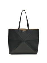 LOEWE OS  large horizontal puzzle fold tote 