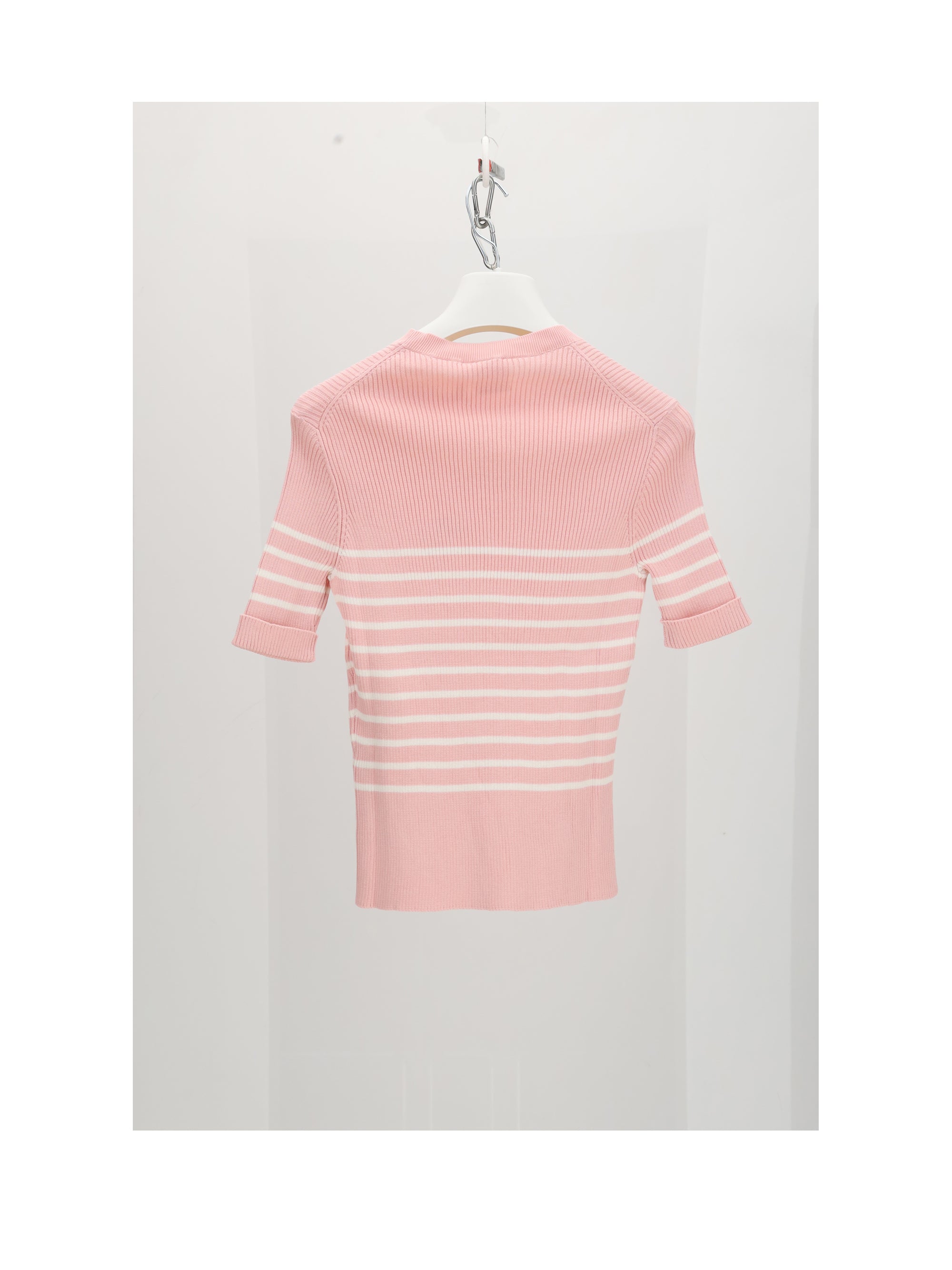 top knitwear marinier con logo