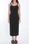 openwork mesh dress