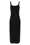 openwork mesh dress