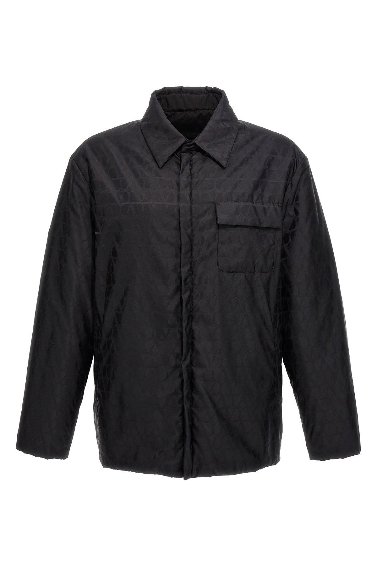 reversible nylon jacket