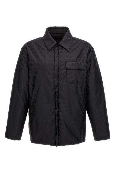 reversible nylon jacket