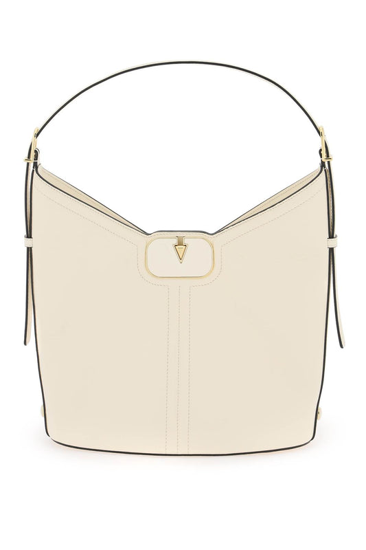 vlogo leather hobo bag