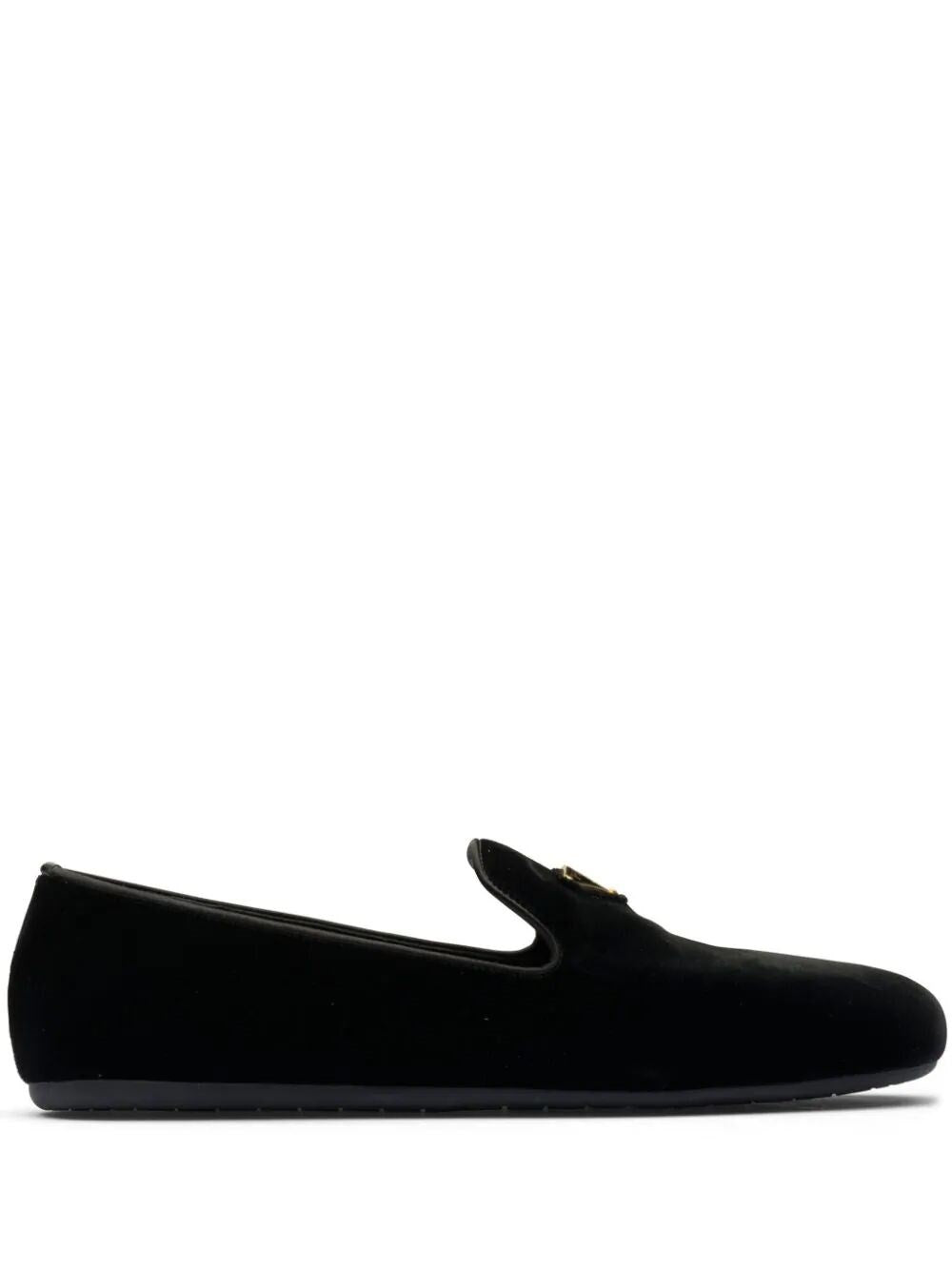 Prada Velvet Loafers