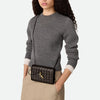 Andiamo Intrecciato Leather Pouch Bag
