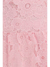 guipure mini dress