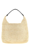 cristiana shoulder bag in hand-crocheted straw
