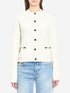GUCCI S cashmere wool cardigan with morsetto