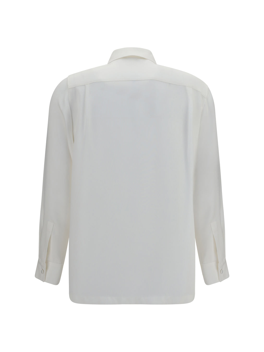 MAX MARA 40 geranio crepe de chine shirt
