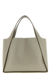 the logo bag shopping bag in grainy alter mat fabric