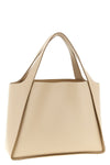 the logo bag shopping bag in grainy alter mat fabric