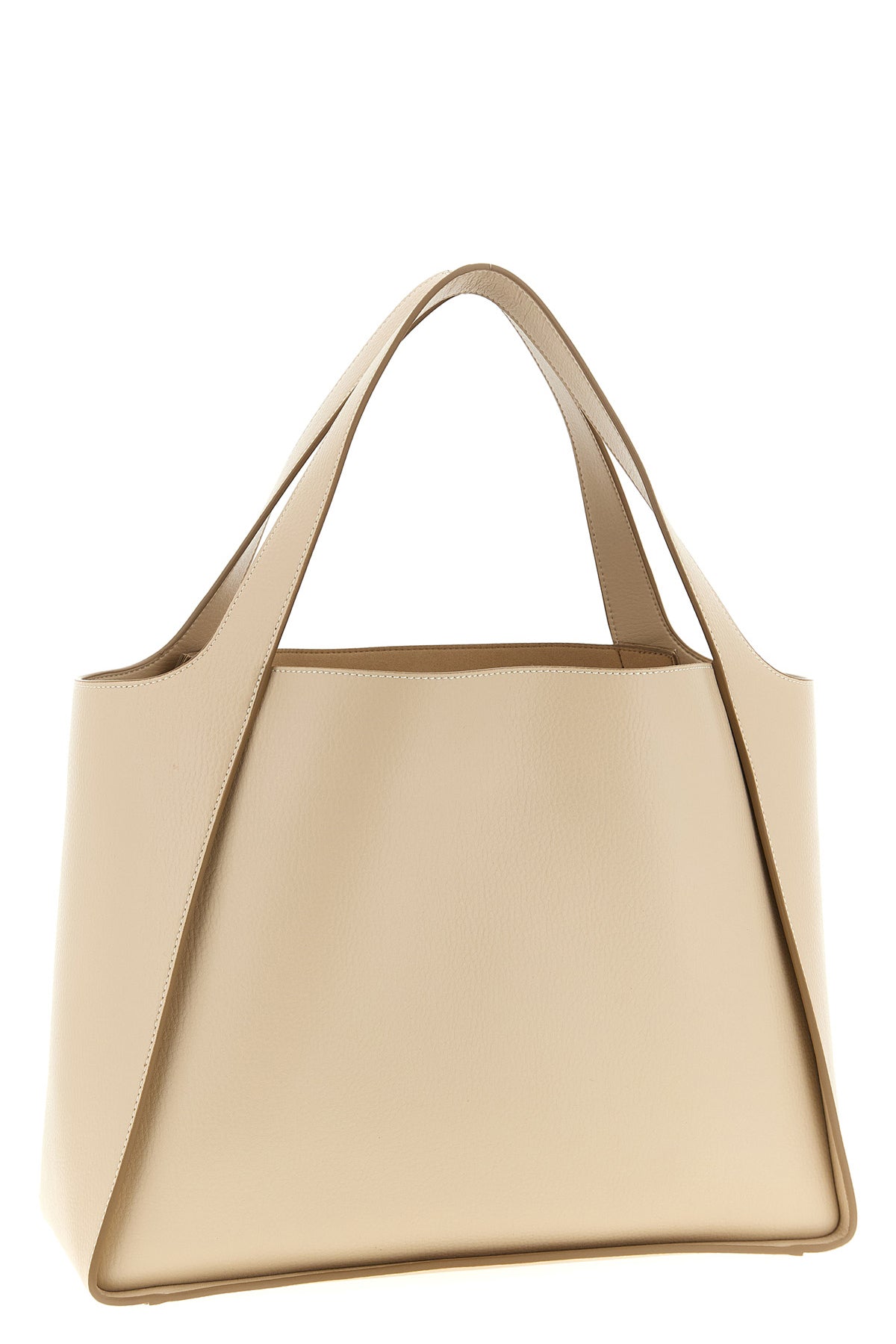 the logo bag shopping bag in grainy alter mat fabric