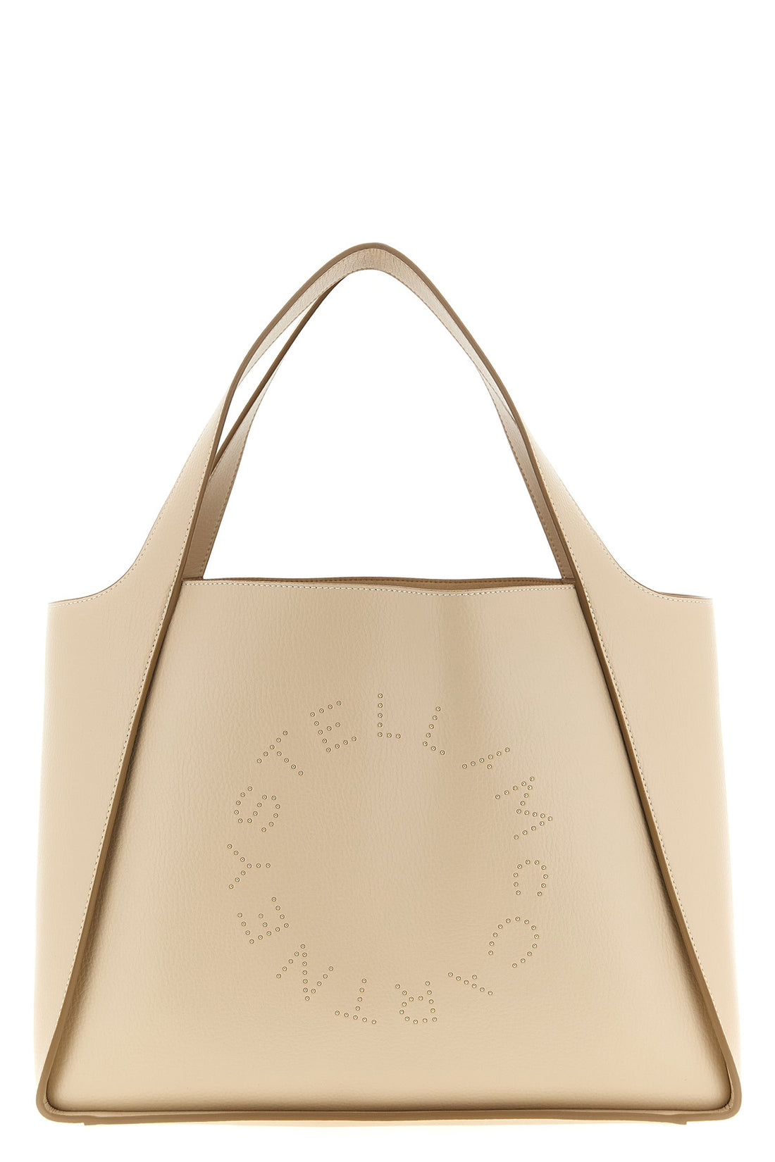 STELLA MCCARTNEY OS the logo bag shopping bag in grainy alter mat fabric
