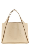 the logo bag shopping bag in grainy alter mat fabric