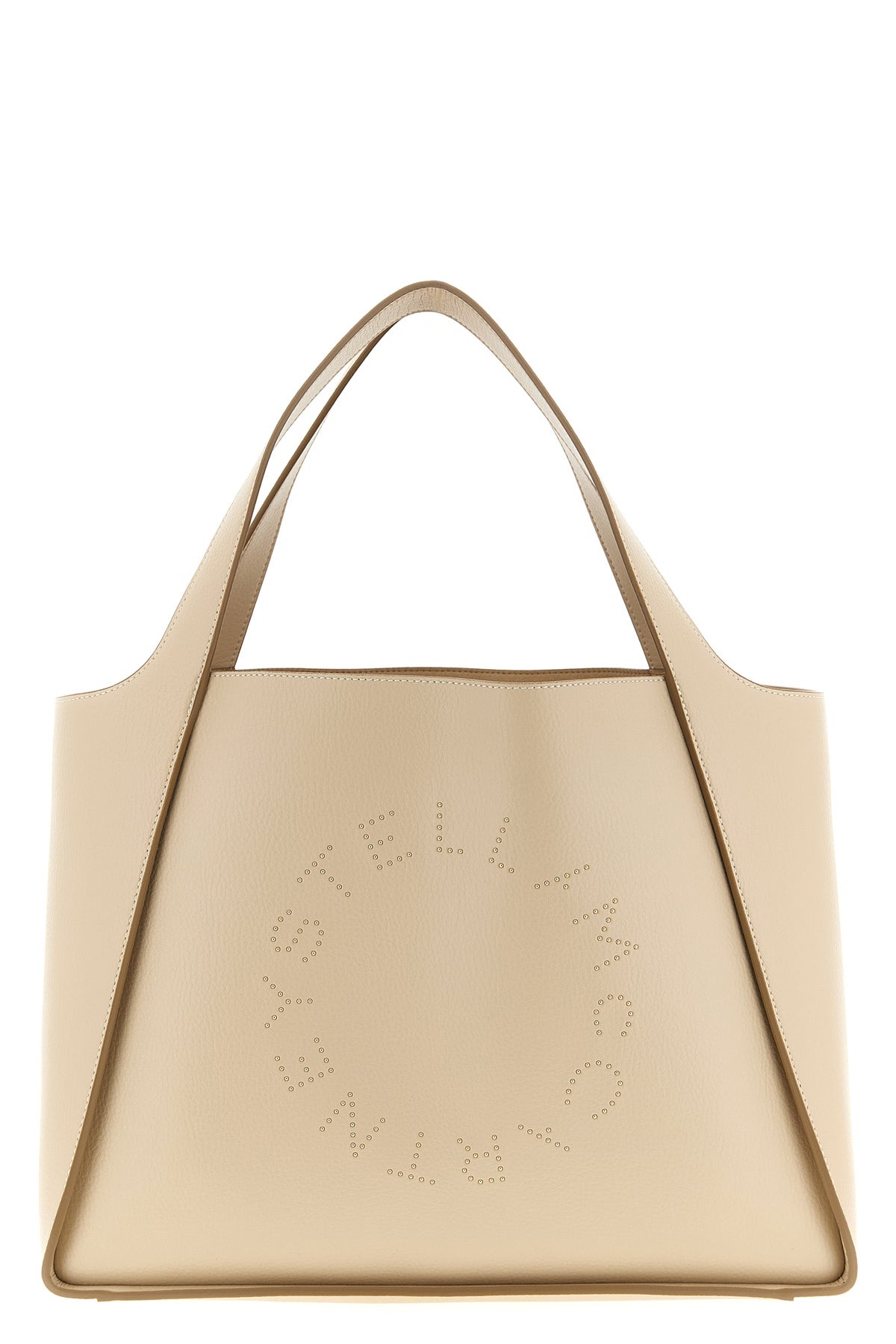the logo bag shopping bag in grainy alter mat fabric