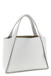 logo tote shopping bag in grainy alter mat