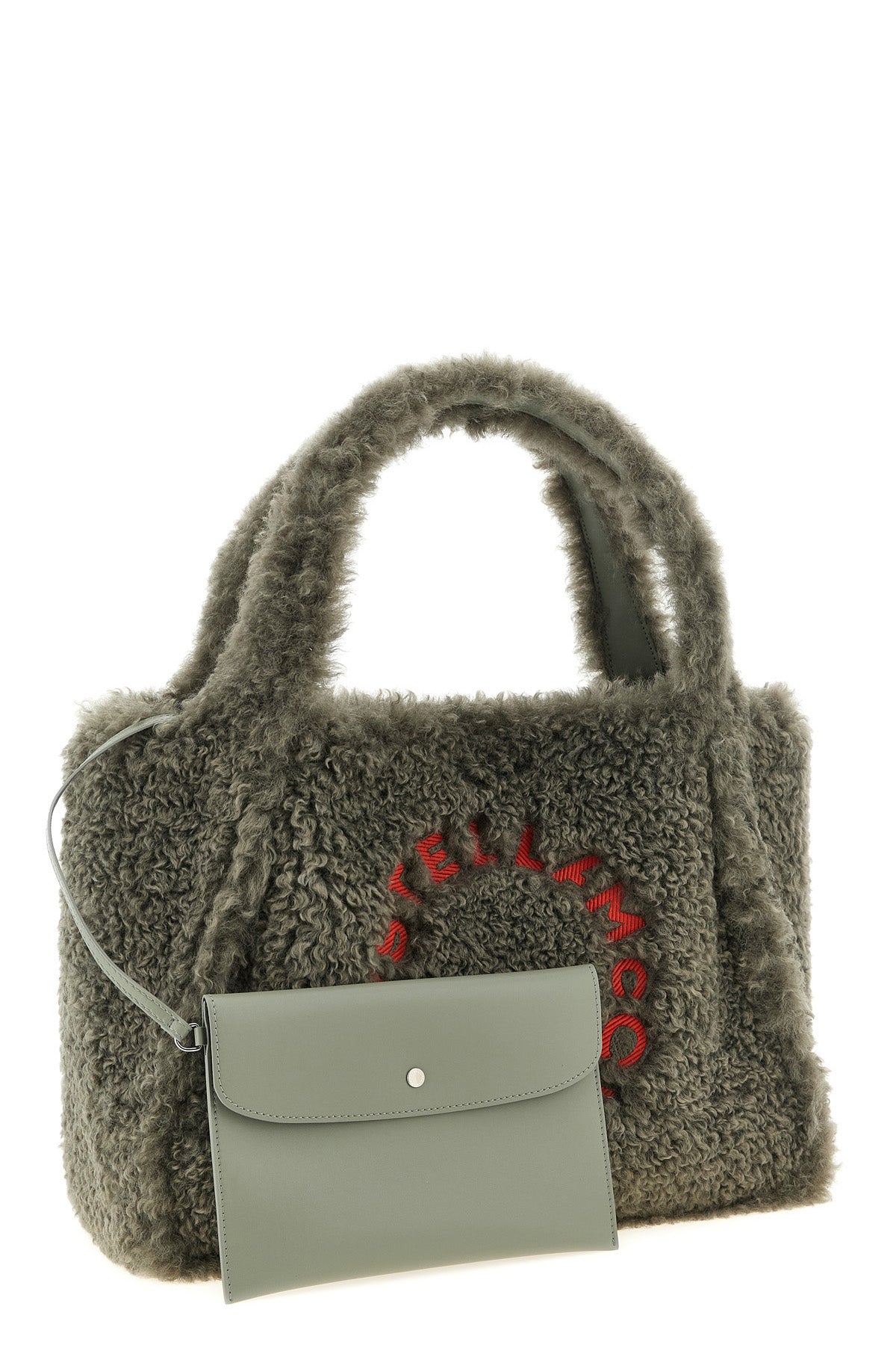 the stella mccartney tote bag redefines everyday volumes through an enveloping t