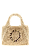 the stella mccartney eco sheepskin tote bag stands out for its soft and unstruct