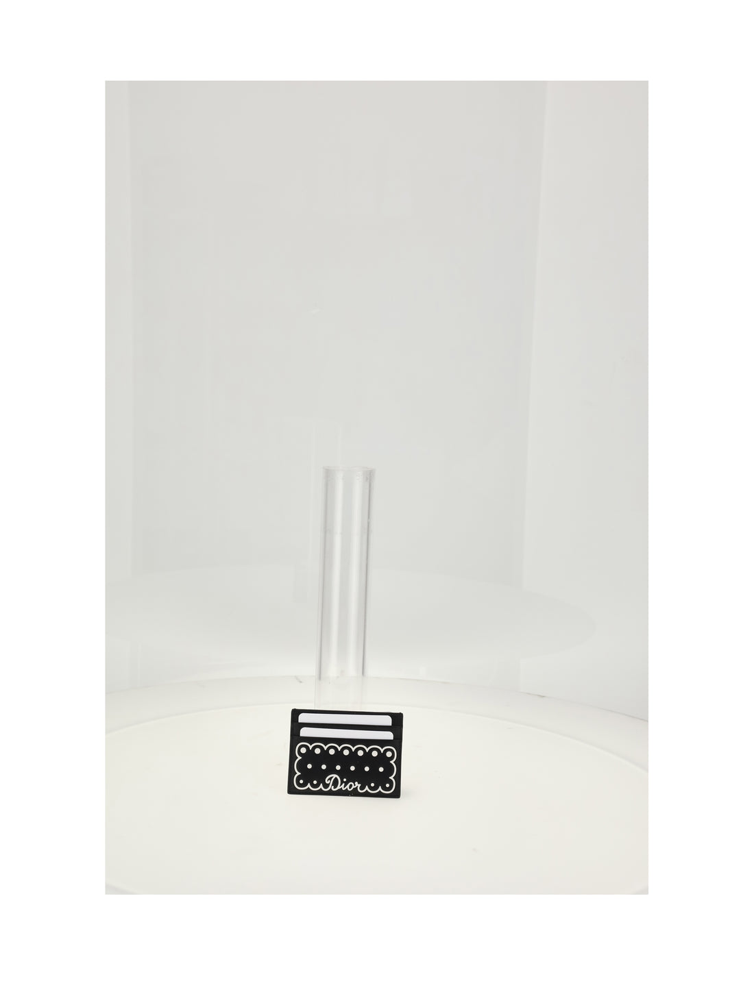 DIOR OS card holder polkadior