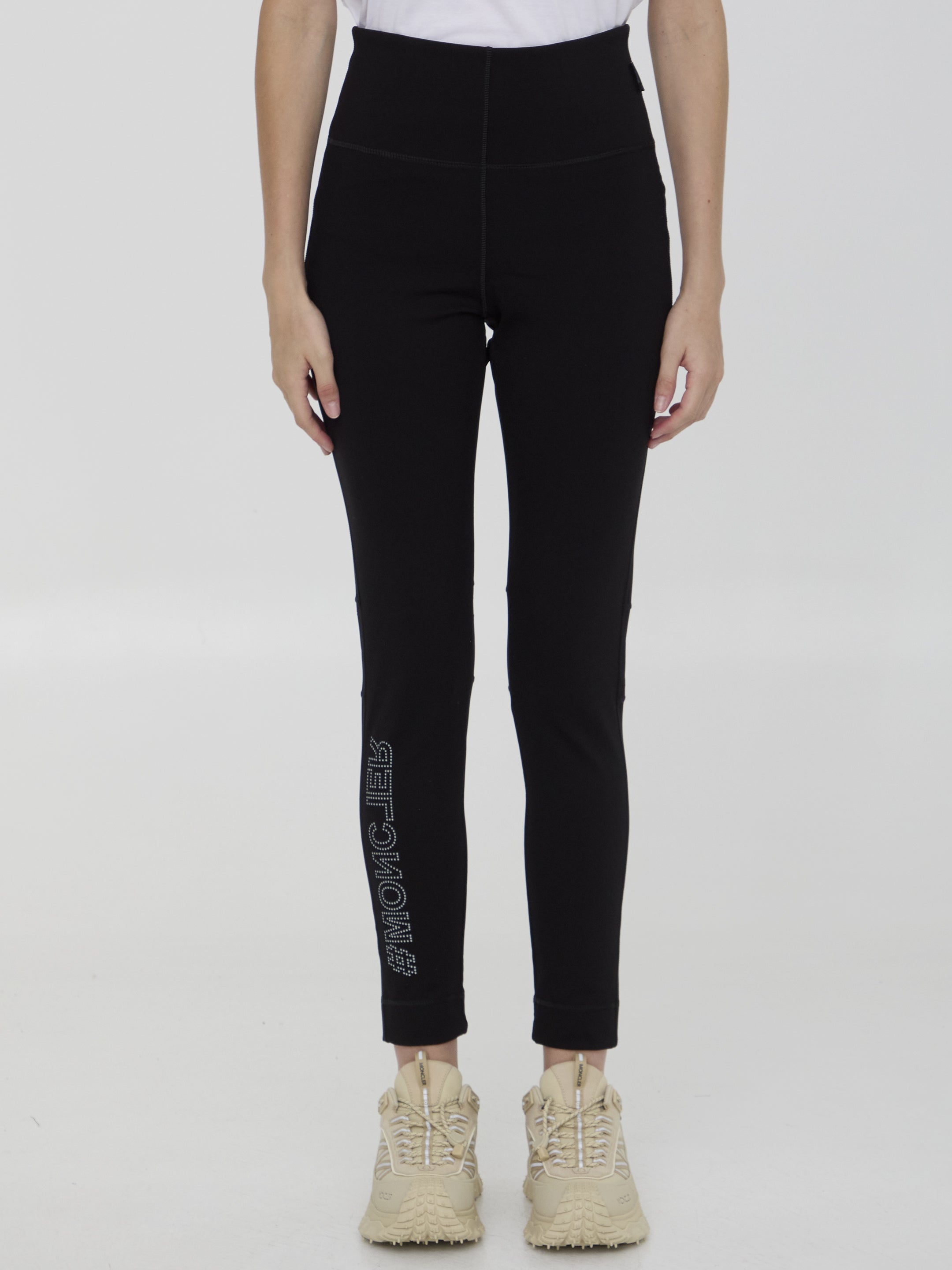MONCLER GRENOBLE XS jersey leggings