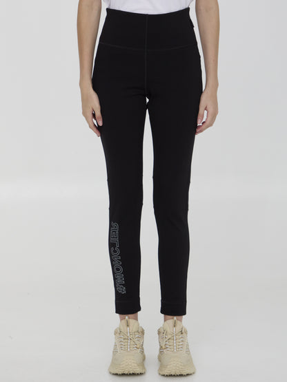 MONCLER GRENOBLE XS jersey leggings