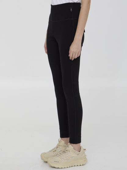 MONCLER GRENOBLE XS jersey leggings