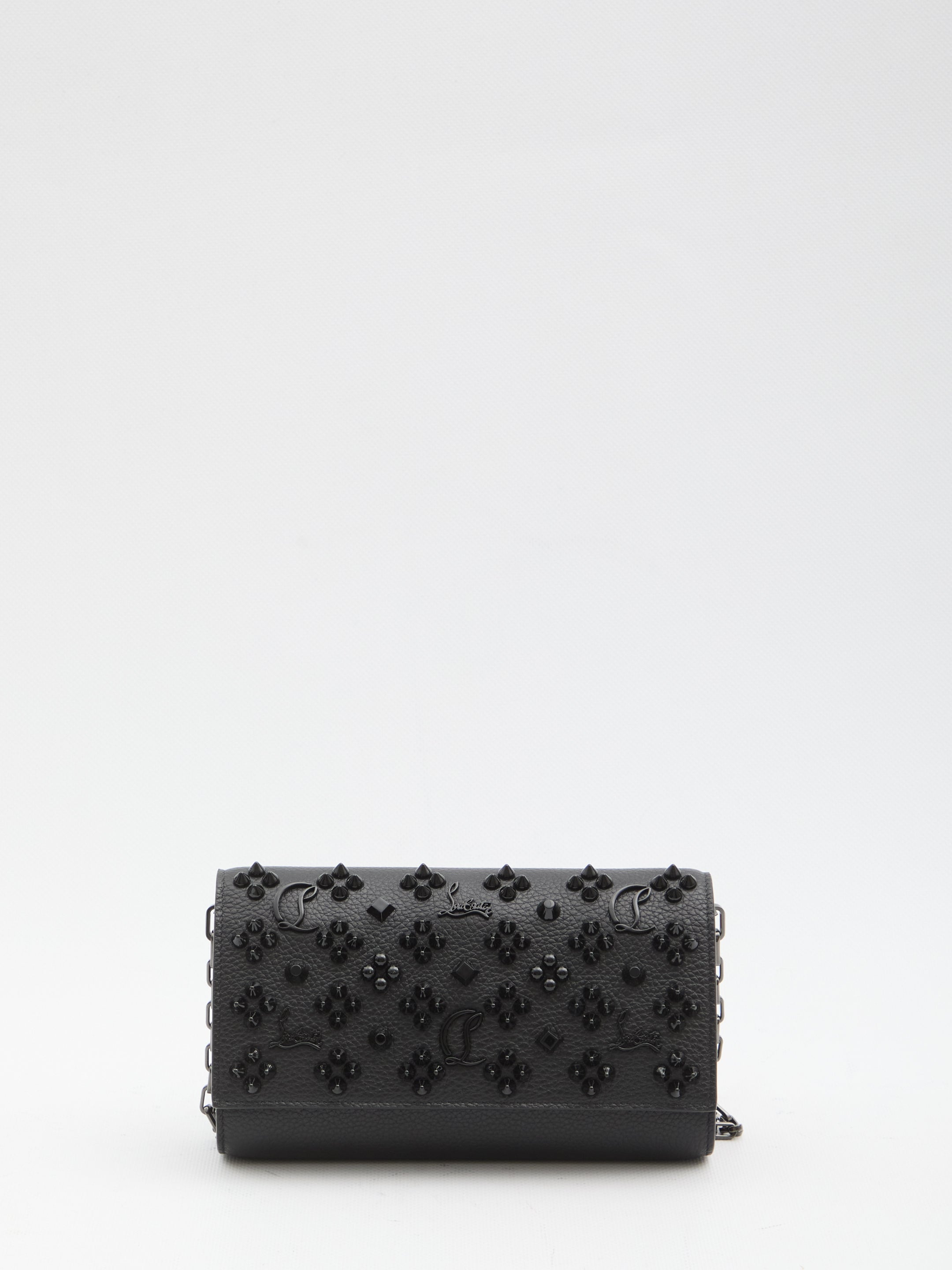 CHRISTIAN LOUBOUTIN OS paloma wallet on chain pouch 