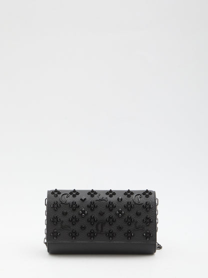 CHRISTIAN LOUBOUTIN OS paloma wallet on chain pouch 