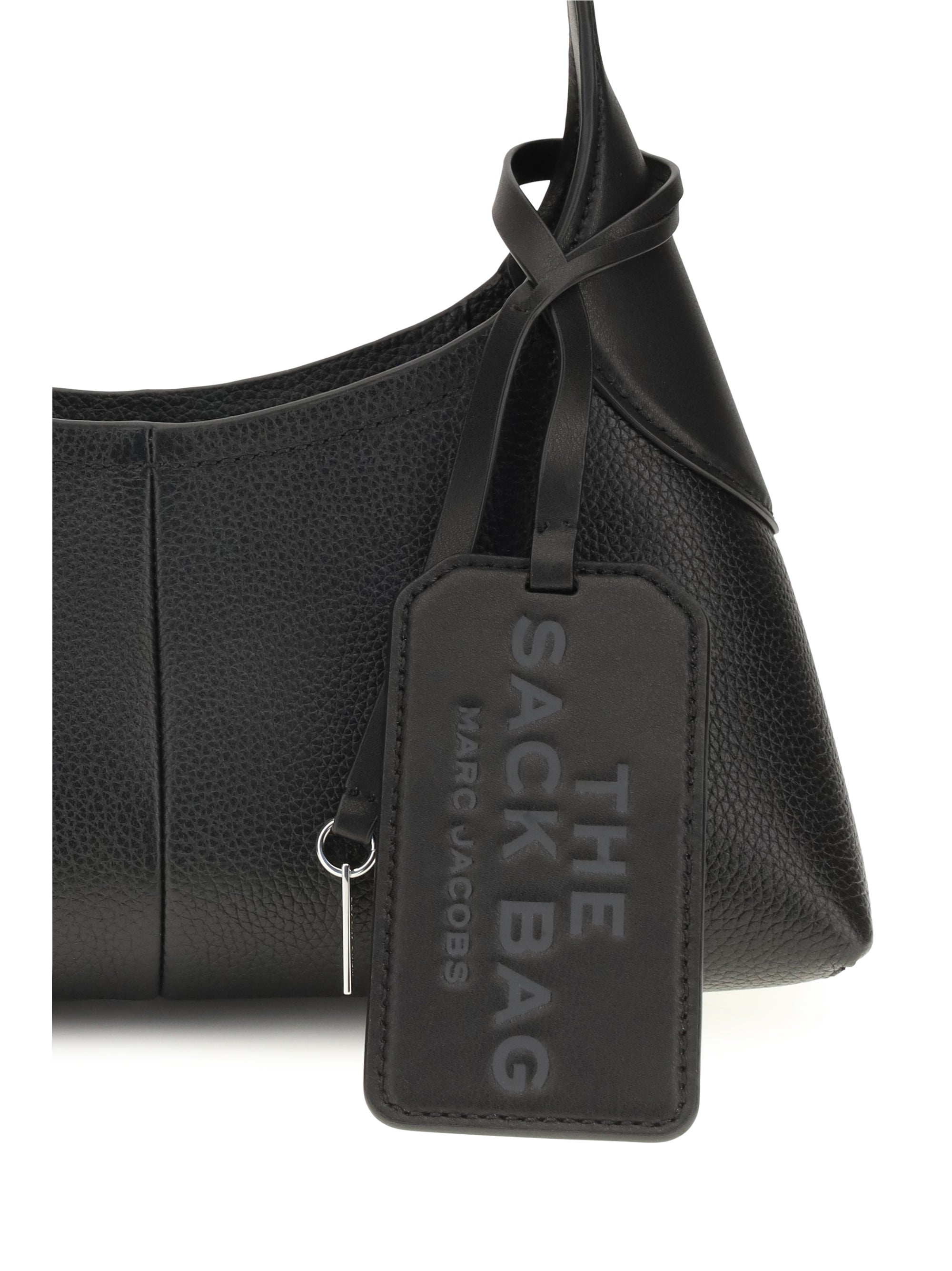small belted sack shoulder bag