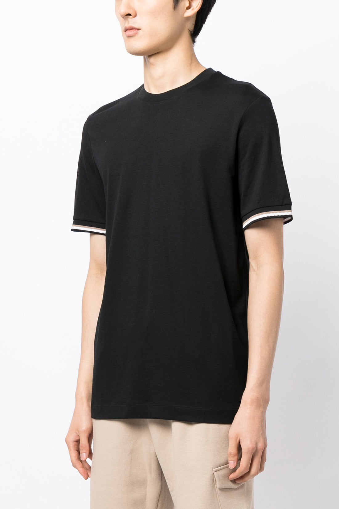 HUGO BOSS L thompson 04 cotton jersey crew neck t-shirt