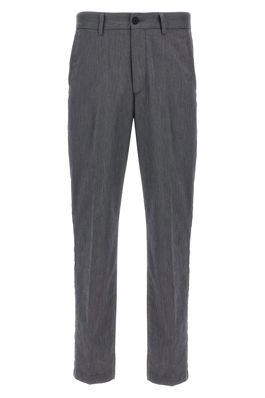 HUGO BOSS 46 kaiton-1 pants in melange cotton blend