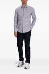re maine trousers in stretch tech fabric