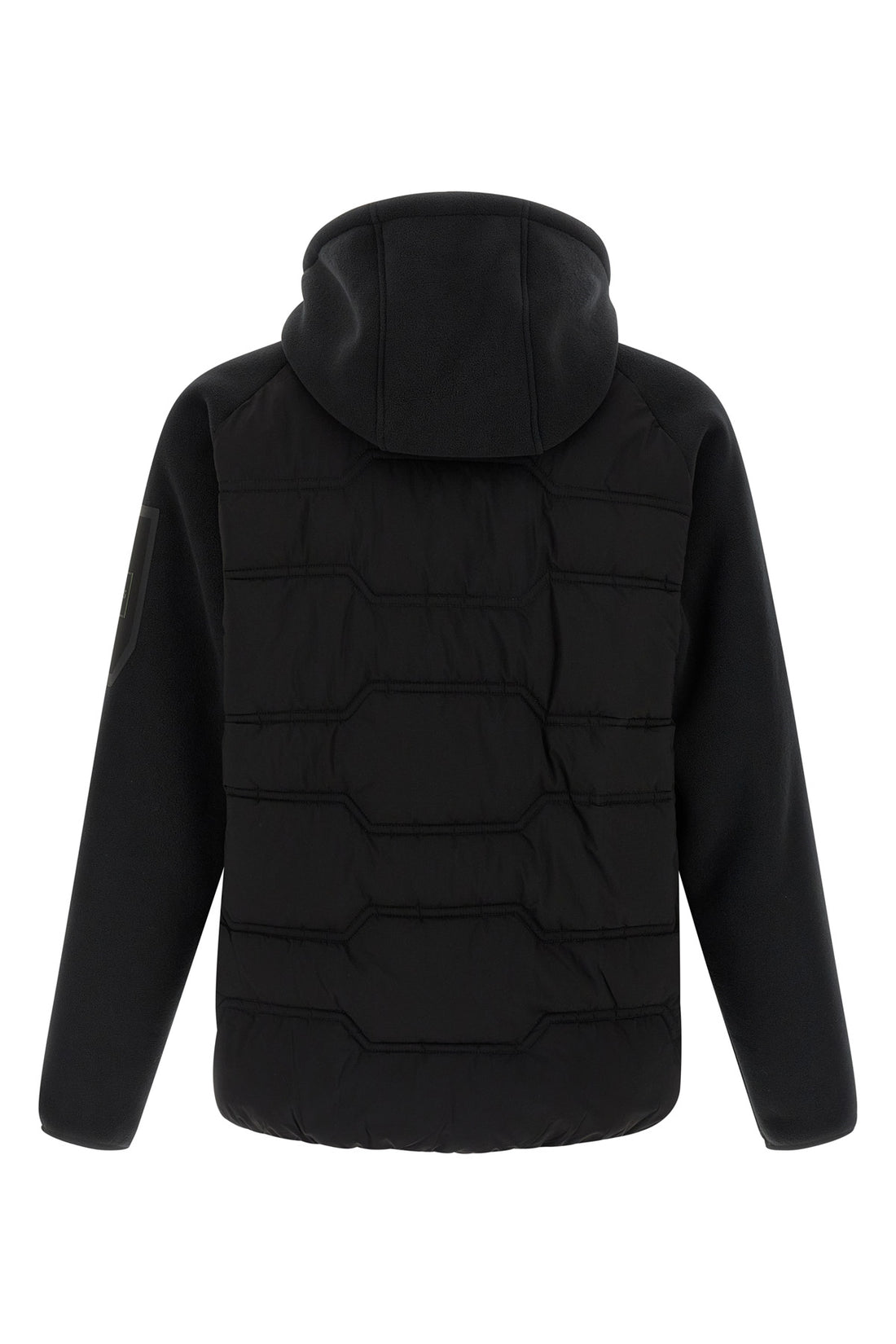 HUGO BOSS S hole19 hybrid plush effect fleece jacket