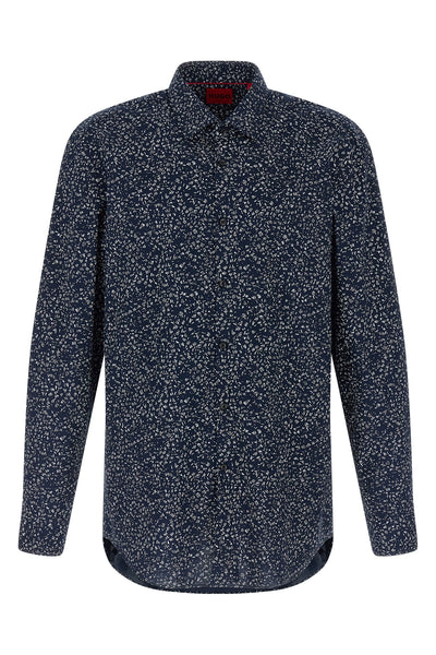 kenno all-over patterned cotton shirt