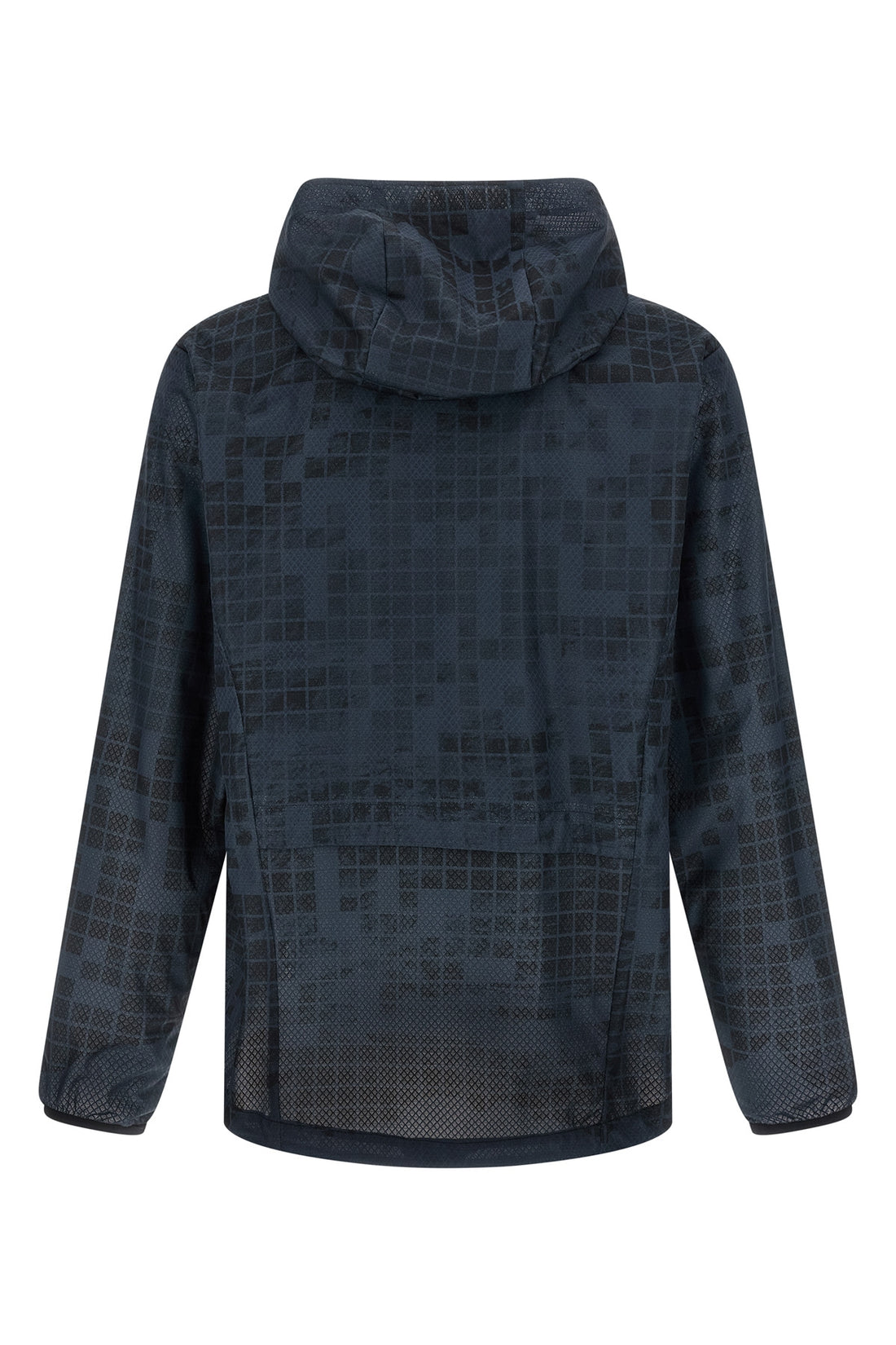 HUGO BOSS S jump jt windbreaker in patterned water-repellent technical fabric