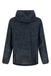 jump jt windbreaker in patterned water-repellent technical fabric