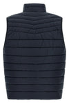 the dark blue hugo boss vest