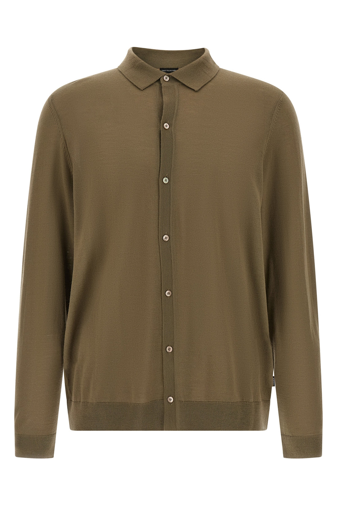 HUGO BOSS L helbert polo shirt in light virgin wool